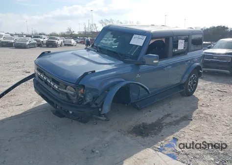 2025 Ford Bronco Outer Banks z USA, uszkodzony, nr VIN 1FMDE8BH1SLA86663